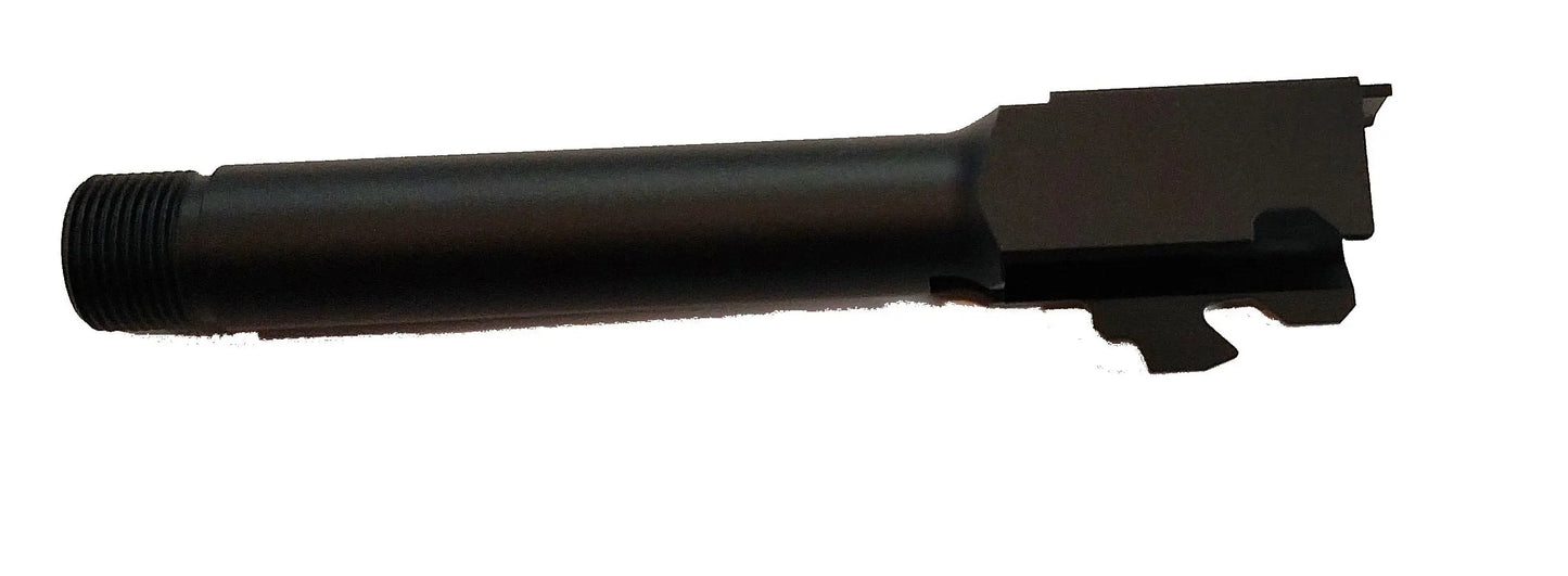 Airsoft Pro-Arms Glock 19X Glock 45 Gen5 14mm Neg Threaded Barrel Blackjack Tactical