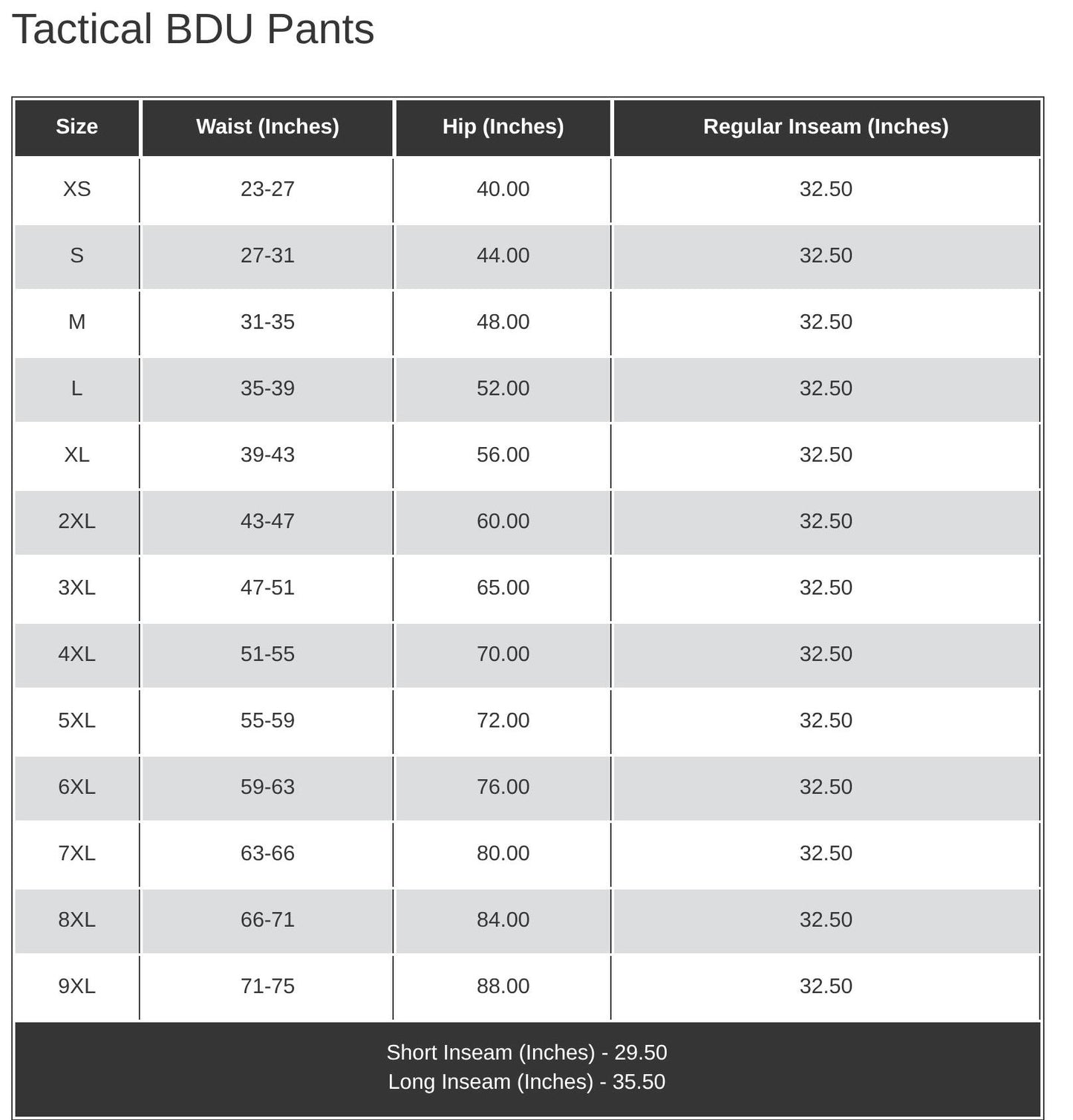 Woodland BDU Cargo Pants Rothco 7941