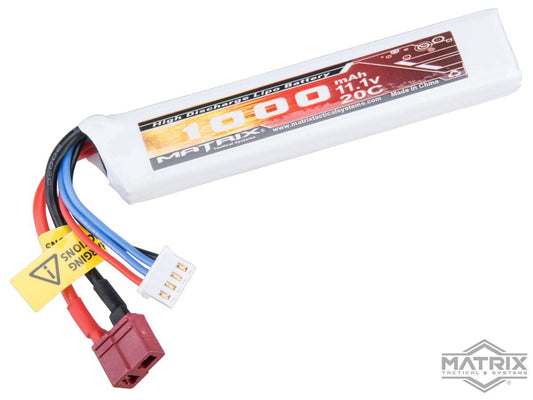 Matrix 11.1V 1000mAh Battery 20C Deans Connector