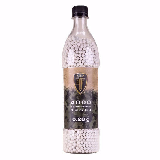 .28 Competition Grade 4000 Airsoft BB's Elite Force Bottle Elite Force