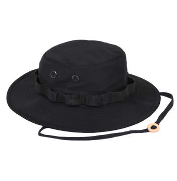 Black Rothco Boonie Hat