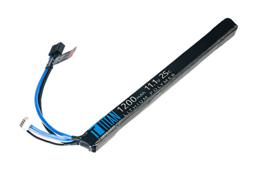 Titan 7.4V 1200mAh Battery 25C Fits in AK Upper Deans Connector